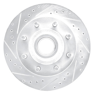 DFC® - Premium Drilled and Slotted Front Driver Side Brake Rotor