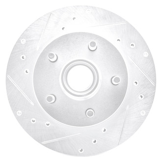 DFC® - Premium Drilled and Slotted Front Driver Side Brake Rotor