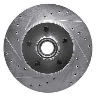 DFC® - Premium Drilled and Slotted Front Driver Side Brake Rotor