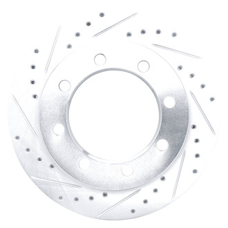 DFC® - Premium Drilled and Slotted Front Driver Side Brake Rotor