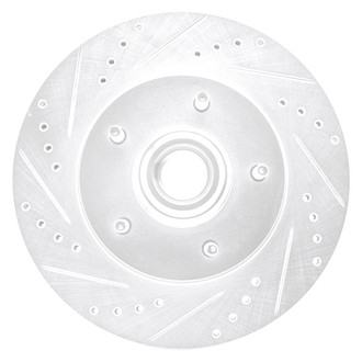 DFC® - Premium Drilled and Slotted Front Driver Side Brake Rotor