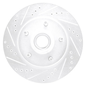 DFC® - Premium Drilled and Slotted Front Driver Side Brake Rotor