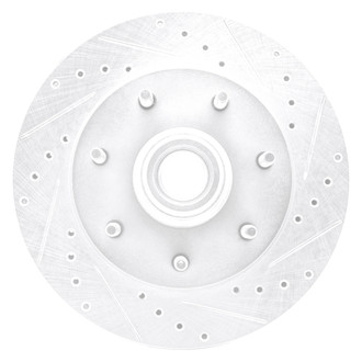 DFC® - Premium Drilled and Slotted Front Passenger Side Brake Rotor
