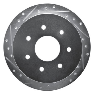 DFC® - Premium Drilled and Slotted Rear Driver Side Brake Rotor