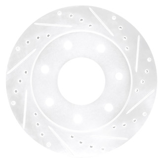 DFC® - Premium Drilled and Slotted Front Passenger Side Brake Rotor