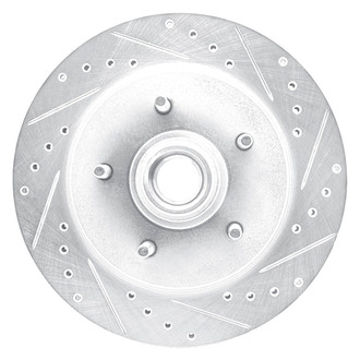 DFC® - Premium Drilled and Slotted Front Passenger Side Brake Rotor