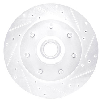 DFC® - Premium Drilled and Slotted Front Passenger Side Brake Rotor