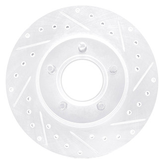 DFC® - Premium Drilled and Slotted Front Passenger Side Brake Rotor