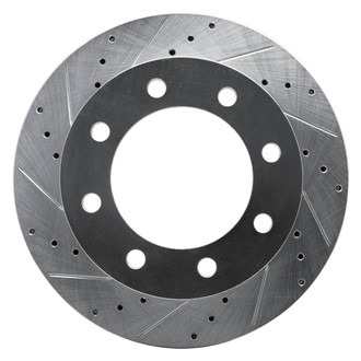 DFC® - Premium Drilled and Slotted Front Driver Side Brake Rotor