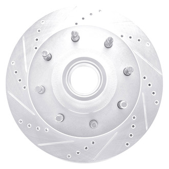 DFC® - Premium Drilled and Slotted Front Driver Side Brake Rotor