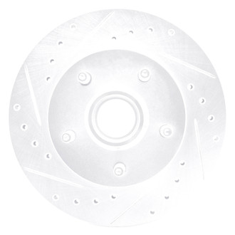 DFC® - Premium Drilled and Slotted Front Driver Side Brake Rotor