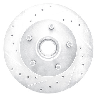 DFC® - Premium Drilled and Slotted Front Passenger Side Brake Rotor