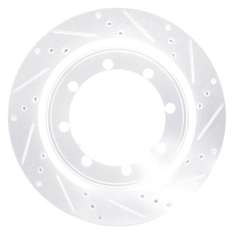DFC® - Premium Drilled and Slotted Rear Passenger Side Brake Rotor