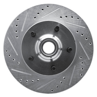 DFC® - Premium Drilled and Slotted Front Driver Side Brake Rotor