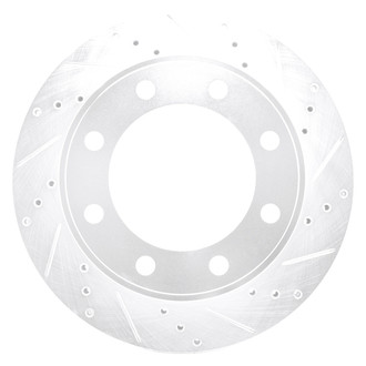 DFC® - Premium Drilled and Slotted Front Passenger Side Brake Rotor