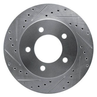 DFC® - Premium Drilled and Slotted Front Driver Side Brake Rotor