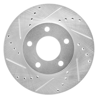 DFC® - Premium Drilled and Slotted Front Driver Side Brake Rotor
