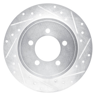 DFC® - Premium Drilled and Slotted Rear Passenger Side Brake Rotor