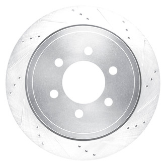 DFC® - Premium Drilled and Slotted Rear Passenger Side Brake Rotor