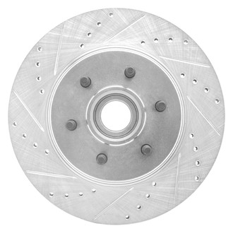 DFC® - Premium Drilled and Slotted Front Driver Side Brake Rotor