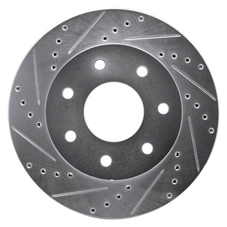 DFC® - Premium Drilled and Slotted Front Driver Side Brake Rotor