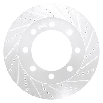 DFC® - Premium Drilled and Slotted Front Passenger Side Brake Rotor