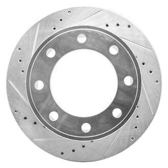 DFC® - Premium Drilled and Slotted Rear Driver Side Brake Rotor