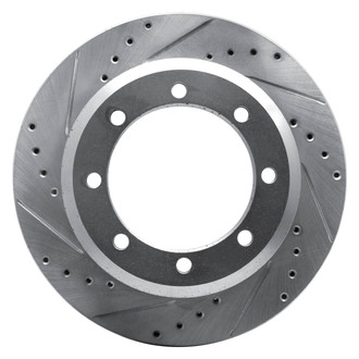 DFC® - Premium Drilled and Slotted Rear Driver Side Brake Rotor