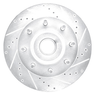 DFC® - Premium Drilled and Slotted Front Passenger Side Brake Rotor