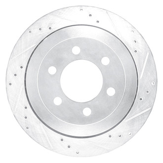 DFC® - Premium Drilled and Slotted Rear Passenger Side Brake Rotor