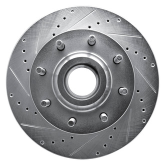 DFC® - Premium Drilled and Slotted Front Driver Side Brake Rotor