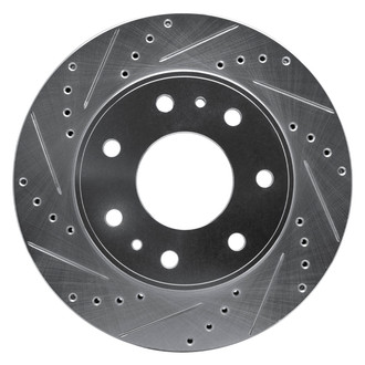 DFC® - Premium Drilled and Slotted Front Driver Side Brake Rotor