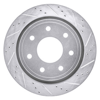 DFC® - Premium Drilled and Slotted Rear Passenger Side Brake Rotor