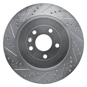 DFC® - Premium Drilled and Slotted Rear Driver Side Brake Rotor
