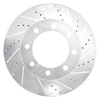 DFC® - Premium Drilled and Slotted Front Passenger Side Brake Rotor