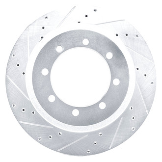 DFC® - Premium Drilled and Slotted Rear Driver Side Brake Rotor