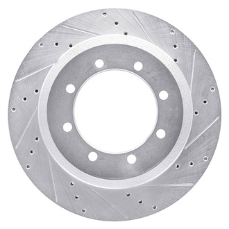 DFC® - Premium Drilled and Slotted Rear Passenger Side Brake Rotor
