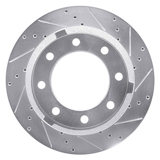DFC® - Premium Drilled and Slotted Rear Passenger Side Brake Rotor