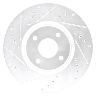 DFC® - Premium Drilled and Slotted Front Driver Side Brake Rotor