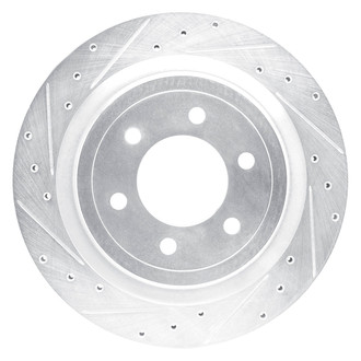 DFC® - Premium Drilled and Slotted Rear Driver Side Brake Rotor