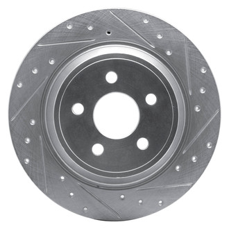 DFC® - Premium Drilled and Slotted Rear Passenger Side Brake Rotor
