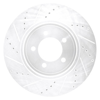 DFC® - Premium Drilled and Slotted Front Driver Side Brake Rotor