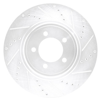 DFC® - Premium Drilled and Slotted Front Passenger Side Brake Rotor