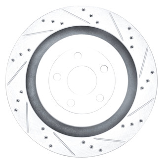DFC® - Premium Drilled and Slotted Rear Passenger Side Brake Rotor