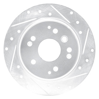 DFC® - Premium Drilled and Slotted Rear Passenger Side Brake Rotor