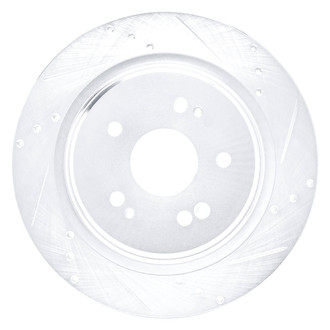 DFC® - Premium Drilled and Slotted Rear Passenger Side Brake Rotor