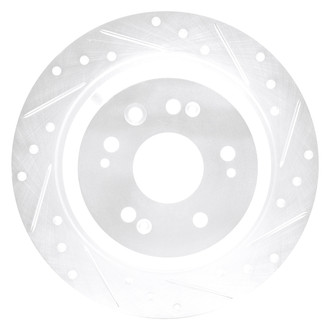 DFC® - Premium Drilled and Slotted Rear Passenger Side Brake Rotor