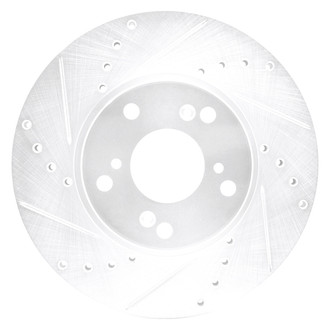 DFC® - Premium Drilled and Slotted Front Driver Side Brake Rotor
