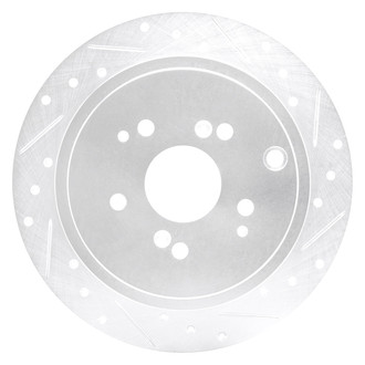 DFC® - Premium Drilled and Slotted Rear Passenger Side Brake Rotor