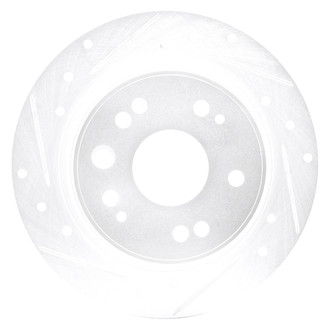 DFC® - Premium Drilled and Slotted Rear Driver Side Brake Rotor